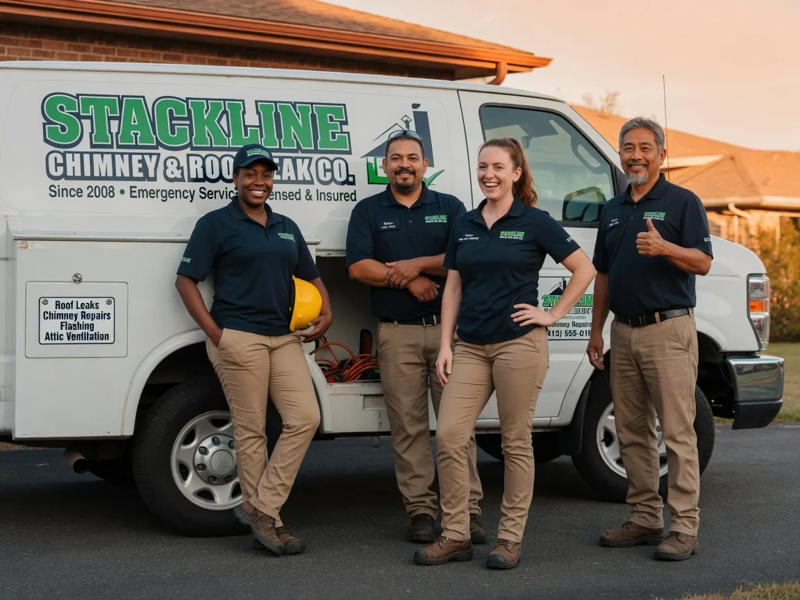 Chimney flashing repair company in Big Springs, NE